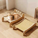 Maxbell Scratcher Bed with Play Balls Condo for Sleeping Resting for Indoor Cats