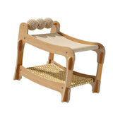 Maxbell Scratcher Bed with Play Balls Condo for Sleeping Resting for Indoor Cats