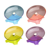 Maxbell Hamster Wheel Silent Sports Gerbils Jogging Wheel Interactive Toy Roller Toy Blue