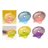 Maxbell Hamster Wheel Silent Sports Gerbils Jogging Wheel Interactive Toy Roller Toy Blue