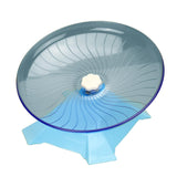 Maxbell Hamster Wheel Silent Sports Gerbils Jogging Wheel Interactive Toy Roller Toy Blue
