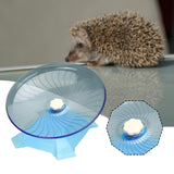 Maxbell Hamster Wheel Silent Sports Gerbils Jogging Wheel Interactive Toy Roller Toy Blue