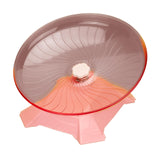 Maxbell Hamster Wheel Silent Sports Gerbils Jogging Wheel Interactive Toy Roller Toy Pink