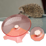 Maxbell Hamster Wheel Silent Sports Gerbils Jogging Wheel Interactive Toy Roller Toy Pink