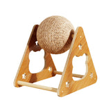 Maxbell Cat Scratching Ball Vertical Cat Scratching Post for Ferret Chinchilla Bunny