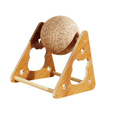Maxbell Cat Scratching Ball Vertical Cat Scratching Post for Ferret Chinchilla Bunny