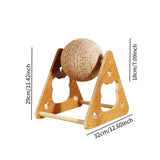 Maxbell Cat Scratching Ball Vertical Cat Scratching Post for Ferret Chinchilla Bunny