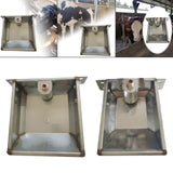 Maxbell Automatic Sheep Waterer Bowl Versatile Livestock Waterer for Goat Dog Cattle L 31cmx26cmx9.5cm