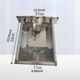 Maxbell Automatic Sheep Waterer Bowl Versatile Livestock Waterer for Goat Dog Cattle M 31cmx26cm