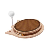 Maxbell Cat Scratcher for Indoor Cats Stylish Track Spring Ball Sisal Scratching Pad