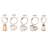 Maxbell Cat Hair Storage Box Pendant Cats Fur Memory Bottle Gift Hairs Storage Charm Style A