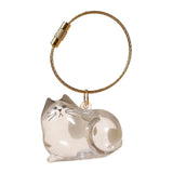 Maxbell Cat Hair Storage Box Pendant Cats Fur Memory Bottle Gift Hairs Storage Charm Style D