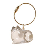 Maxbell Cat Hair Storage Box Pendant Cats Fur Memory Bottle Gift Hairs Storage Charm Style D