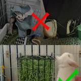 Maxbell Rabbit Hay Feeder Small Animal Feeding Holder for Ferret Hedgehog Guinea Pig