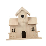 Maxbell Outside Bird House DIY Unpainted Hummingbird Nesting for Yard Courtyard Tree