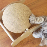 Maxbell Cat Scratching Ball Rotatable Ball Grinding Claws Protect Sofa