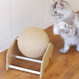 Maxbell Cat Scratching Ball Rotatable Ball Grinding Claws Protect Sofa