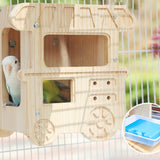 Maxbell Summer Cooling Bird House Bird Nest Parrot Shelter for Patio Garden Backyard