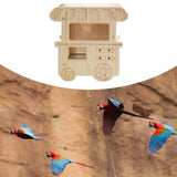 Maxbell Summer Cooling Bird House Bird Nest Parrot Shelter for Patio Garden Backyard