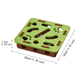 Maxbell Cat Puzzle Toy Felt Exercise Maze Game for Indoor Cats