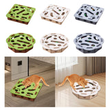 Maxbell Cat Puzzle Toy Felt Exercise Maze Game for Indoor Cats