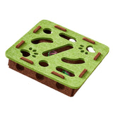 Maxbell Cat Puzzle Toy Felt Exercise Maze Game for Indoor Cats