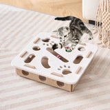 Maxbell Cat Puzzle Toy Felt Exercise Maze Game for Indoor Cats
