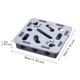 Maxbell Cat Puzzle Toy Felt Exercise Maze Game for Indoor Cats