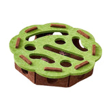 Maxbell Cat Puzzle Toy Felt Exercise Maze Game for Indoor Cats