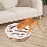 Maxbell Cat Puzzle Toy Felt Exercise Maze Game for Indoor Cats