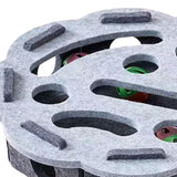 Maxbell Cat Puzzle Toy Felt Exercise Maze Game for Indoor Cats