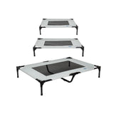 Maxbell Elevated Dog Bed Stylish Washable Portable Cat Bed for Small Pet Puppy Dogs S 56cmx42cmx18cm