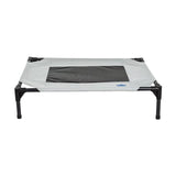 Maxbell Elevated Dog Bed Stylish Washable Portable Cat Bed for Small Pet Puppy Dogs S 56cmx42cmx18cm