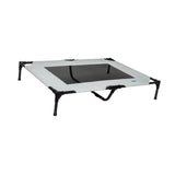 Maxbell Elevated Dog Bed Stylish Washable Portable Cat Bed for Small Pet Puppy Dogs L 106cmx75cmx18cm