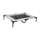 Maxbell Elevated Dog Bed Stylish Washable Portable Cat Bed for Small Pet Puppy Dogs L 106cmx75cmx18cm