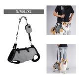 Maxbell Dog Lifting Harness Pet Accessories with Reflective Strap Walking Assistance S