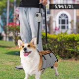Maxbell Dog Lifting Harness Pet Accessories with Reflective Strap Walking Assistance S