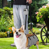 Maxbell Dog Lifting Harness Pet Accessories with Reflective Strap Walking Assistance L