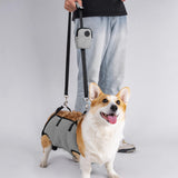 Maxbell Dog Lifting Harness Pet Accessories with Reflective Strap Walking Assistance L