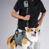 Maxbell Dog Lifting Harness Pet Accessories with Reflective Strap Walking Assistance XL