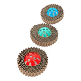 Maxbell 3Pcs Cat Balls Attract and Engage Indoor Cats Interactive for Kitty Training