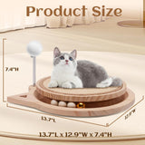 Maxbell Cat Scratcher Board Pet Gift Physical Exercise Cat Scratcher Interactive Toy