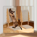 Maxbell Cat Scratcher Lounge Bed Scratcher Board Pad for Kitten Indoor Cats Pet Gift S