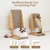 Maxbell Cat Scratcher Lounge Bed Scratcher Board Pad for Kitten Indoor Cats Pet Gift S