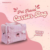 Maxbell Cat Carrying Bag Sturdy Breathable for Outside Activities Pet Travel Handbag