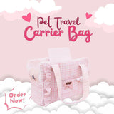 Maxbell Cat Carrying Bag Sturdy Breathable for Outside Activities Pet Travel Handbag