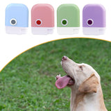 Maxbell Dog Food Feeder Easy to Use Multifunctional Outdoor Portable Snack Container Blue