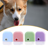 Maxbell Dog Food Feeder Easy to Use Multifunctional Outdoor Portable Snack Container Blue