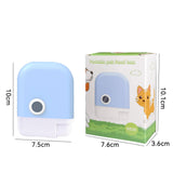 Maxbell Dog Food Feeder Easy to Use Multifunctional Outdoor Portable Snack Container Blue