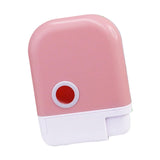 Maxbell Dog Food Feeder Easy to Use Multifunctional Outdoor Portable Snack Container Pink